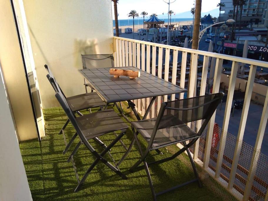 Appartement 20 Mts Plage, Pl Mediterranee, Vue Mer Parking 카네트 외부 사진