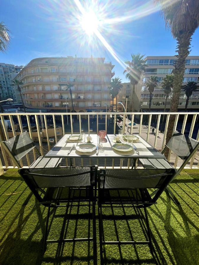 Appartement 20 Mts Plage, Pl Mediterranee, Vue Mer Parking 카네트 외부 사진