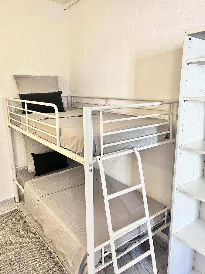 Appartement 20 Mts Plage, Pl Mediterranee, Vue Mer Parking 카네트 외부 사진