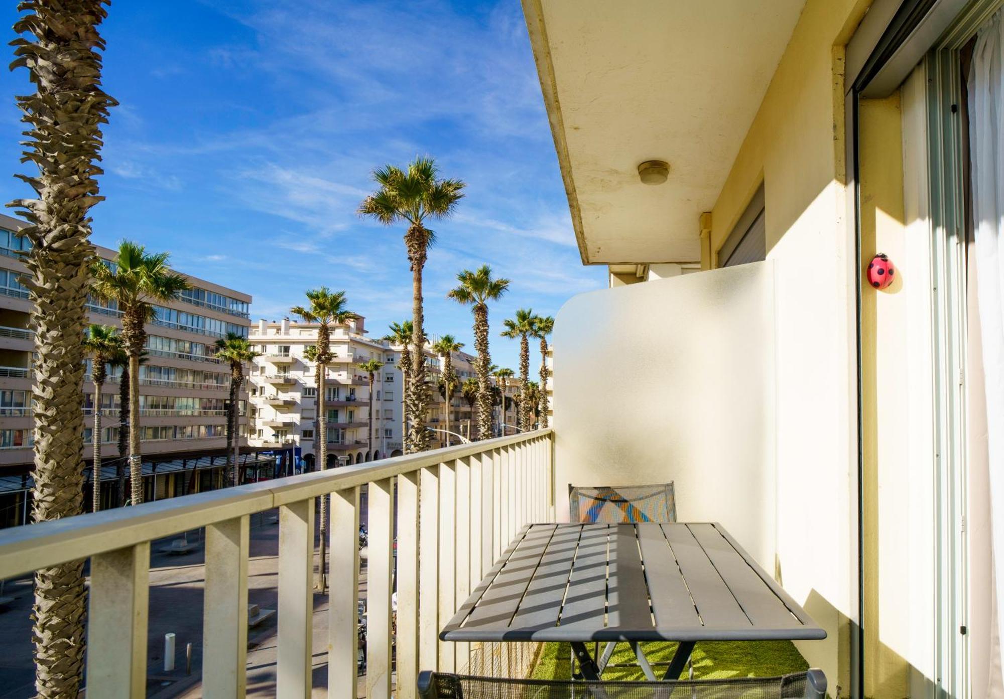 Appartement 20 Mts Plage, Pl Mediterranee, Vue Mer Parking 카네트 외부 사진